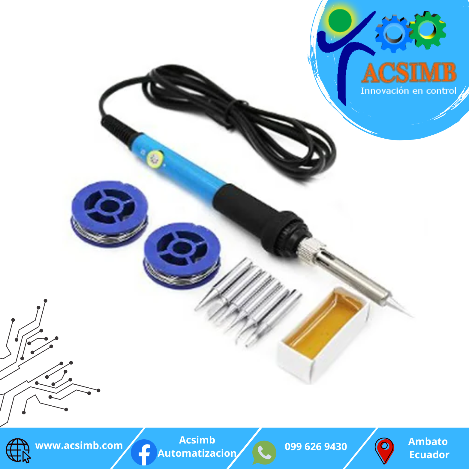 Cautín Regulable 60w 120v-image