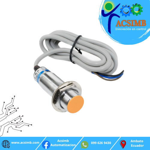 Sensor Inductivo 18mm NO NPN-image